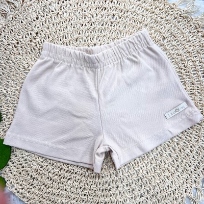  Conj Bata Laçinhos e short Areia 